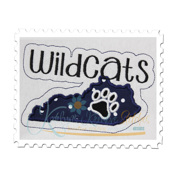 Kentucky State Applique Close Up
