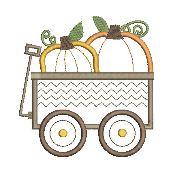 Pumpkin Patch Applique Snap Shot