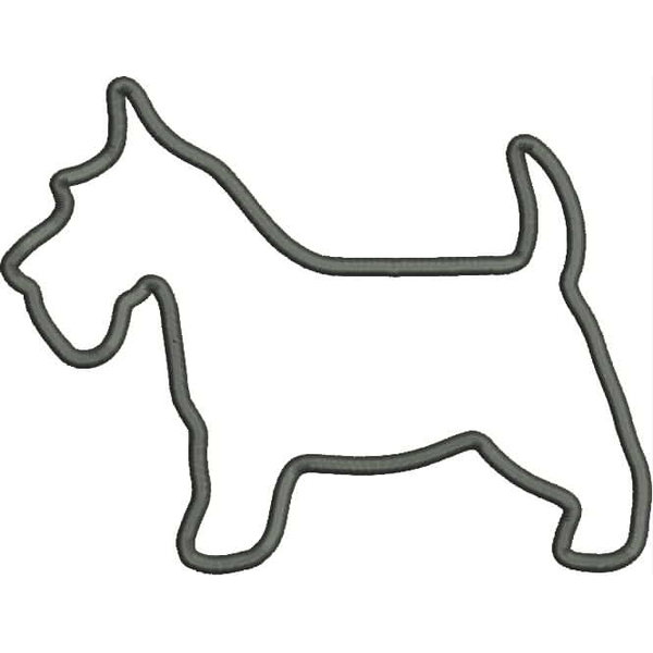 Scottie Applique Snap Shot