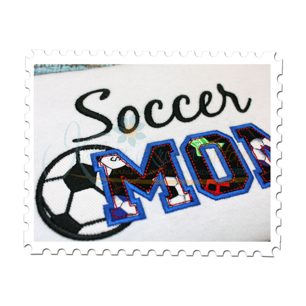 Soccer MOM Applique
