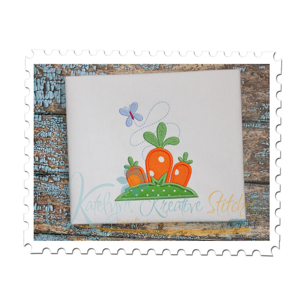 Spring Carrots Applique
