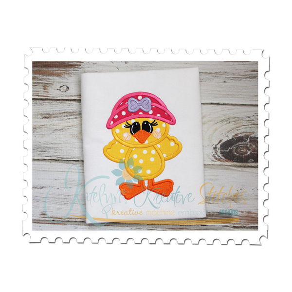 Spring Chick Applique