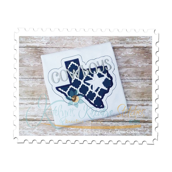 Texas State Applique