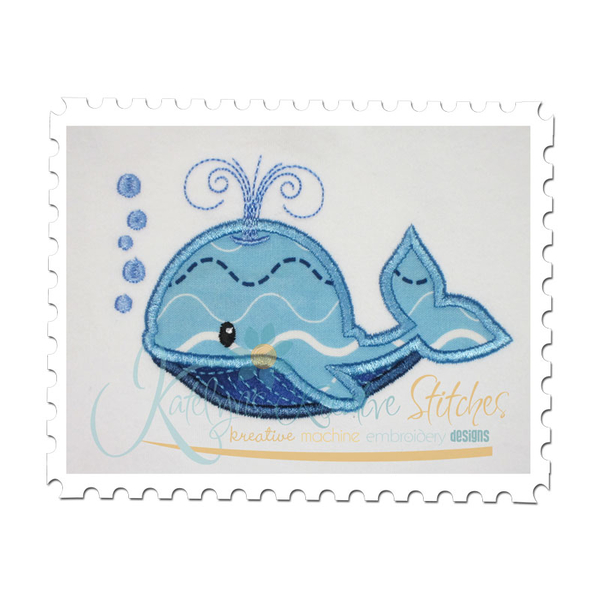 Whale Applique