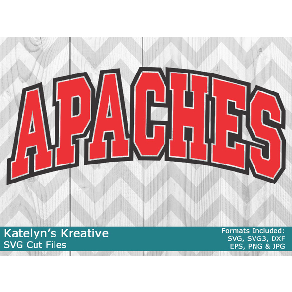 Apaches Arched SVG