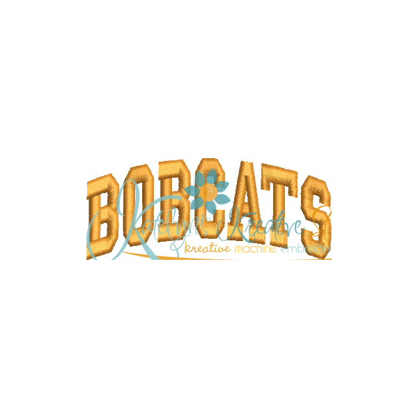 Bobcats Arched 4x4 Satin Snap Shot