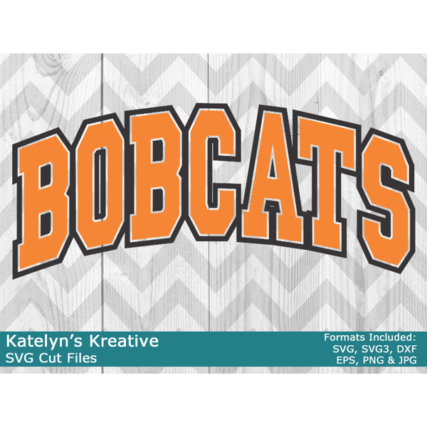 Bobcats Arched SVG