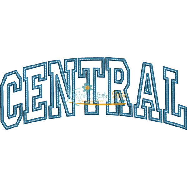 Central Arched Applique Snap Shot