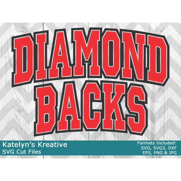 Diamond Backs Arched SVG