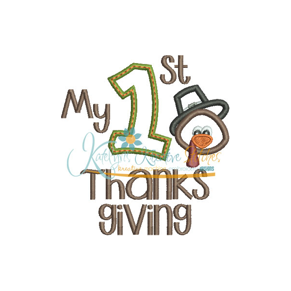 My 1st Thanksgiving Snap Shot (4x4)