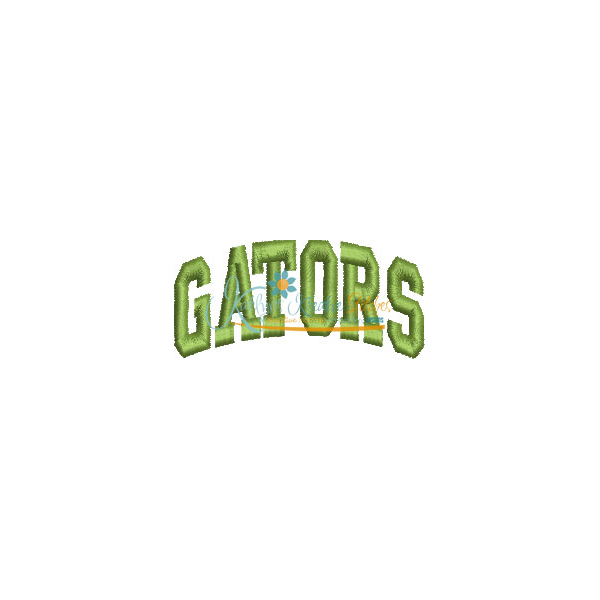 Gators Arched 4x4 Satin Snap Shot