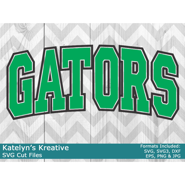 Gators Arched SVG