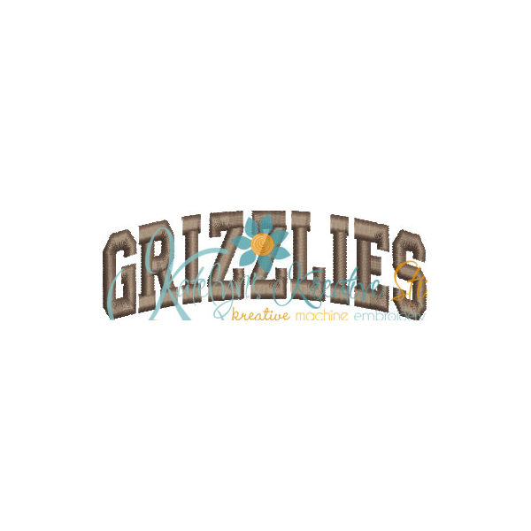 Grizzlies Arched 4x4 Satin Snap Shot