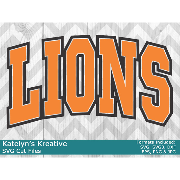Lions Arched SVG