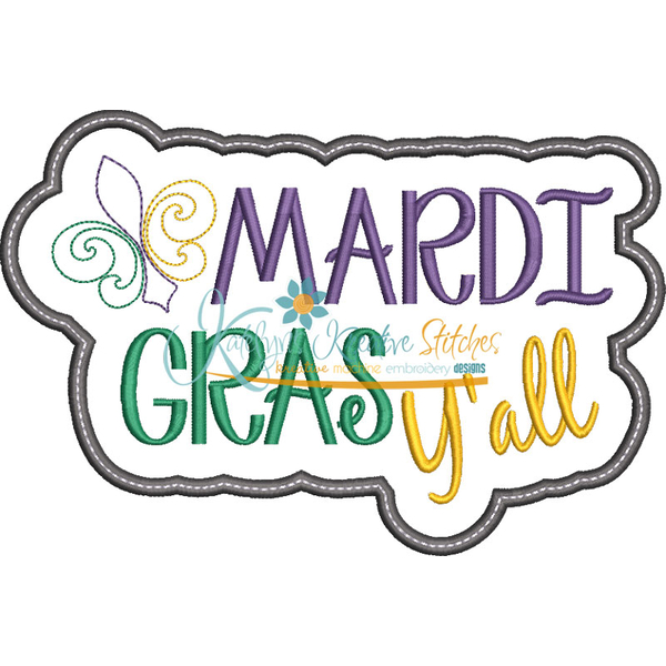 Mardi Gras Y'all Snap Shot