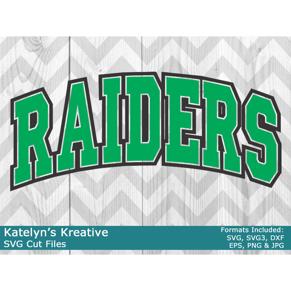 Raiders Arched SVG