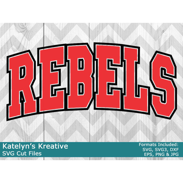 Rebels Arched SVG