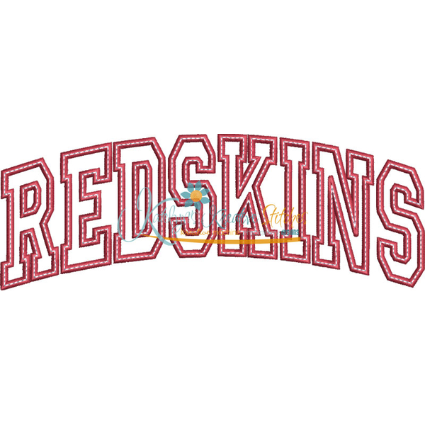 Redskins Arched
