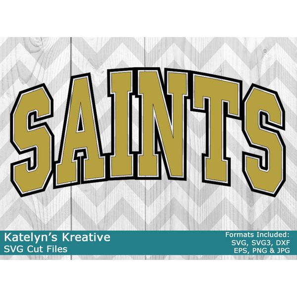 Saints Arched SVG