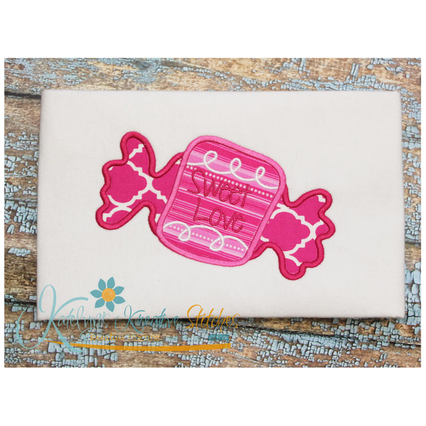 Sweet Love Wrapper Applique