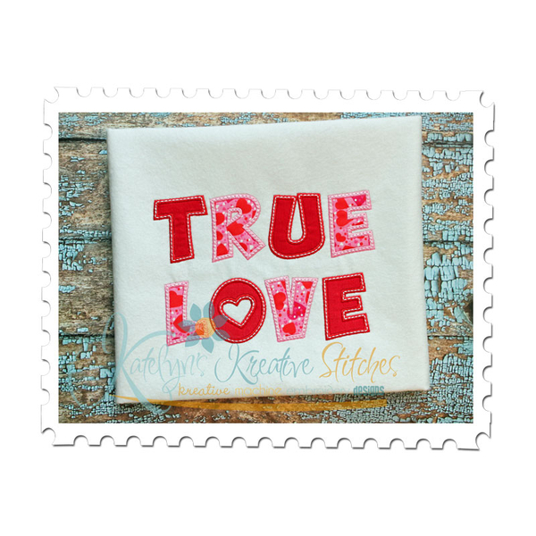 True Love Applique