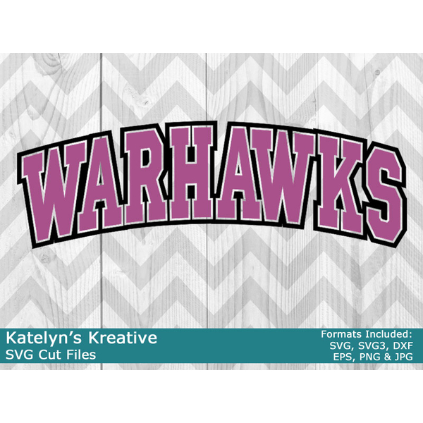 Warhawks Arched SVG