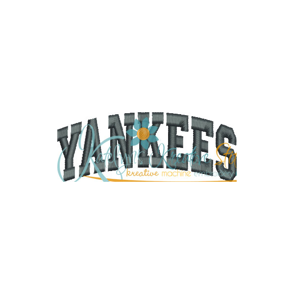 Yankees Arched 4x4 Satin Snap Shot