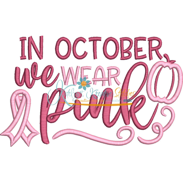 In October We Wear Pink, 2 image