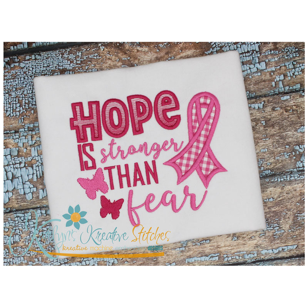 Hope is Stronger Than Fear