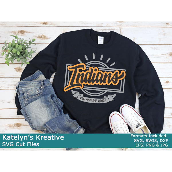 Indians Script Rectangle SVG Files