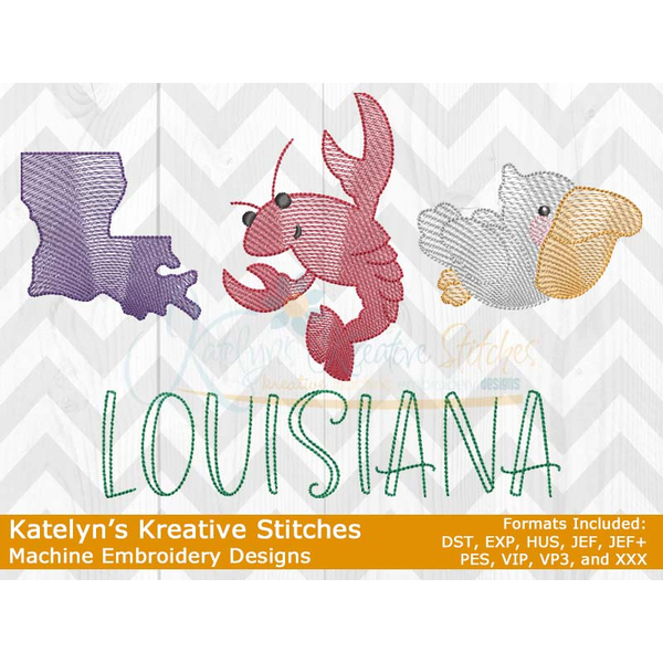 Louisiana Trio Sketch 1, 3 image