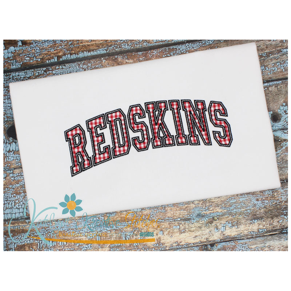 Redskins Arched