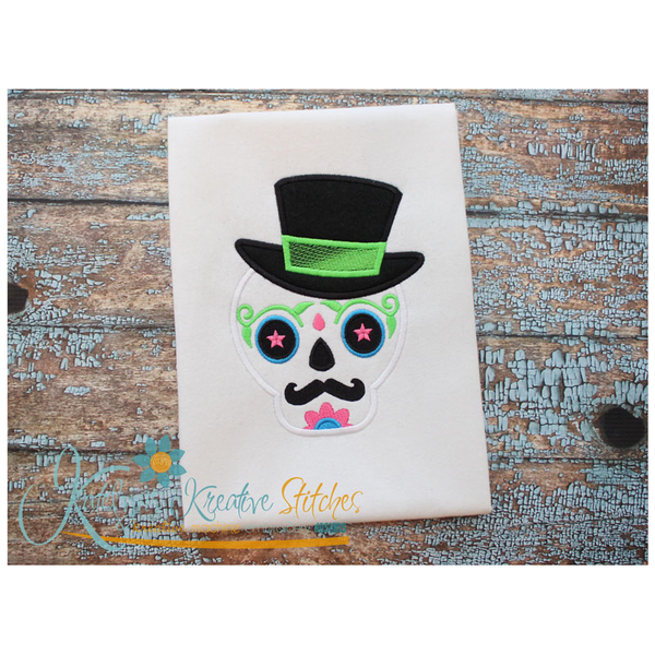 Sugar Skull 1 Applique