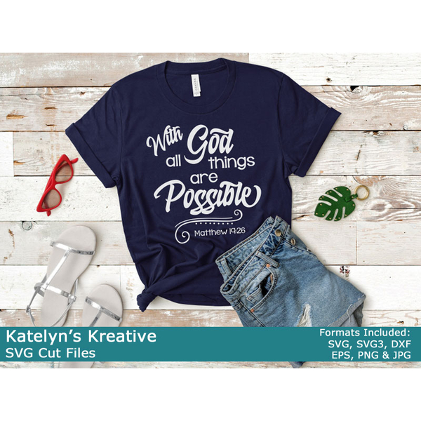 With God all Things are Possible