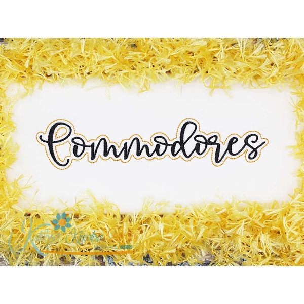 Commodores Script (2022 Series)