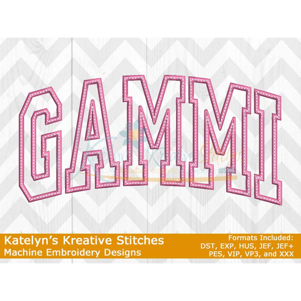 Gammi Arched Embroidery