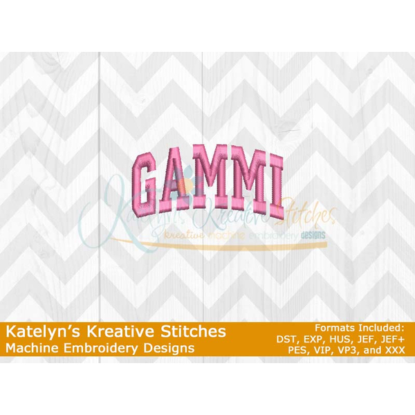 Gammi Arched Embroidery