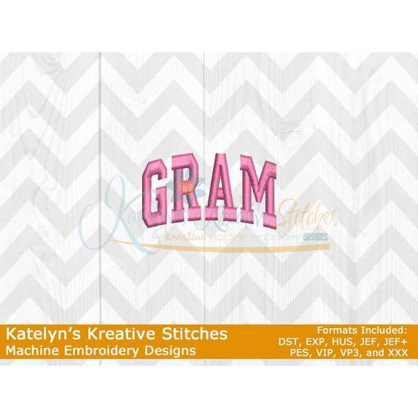 Gram Arched Embroidery