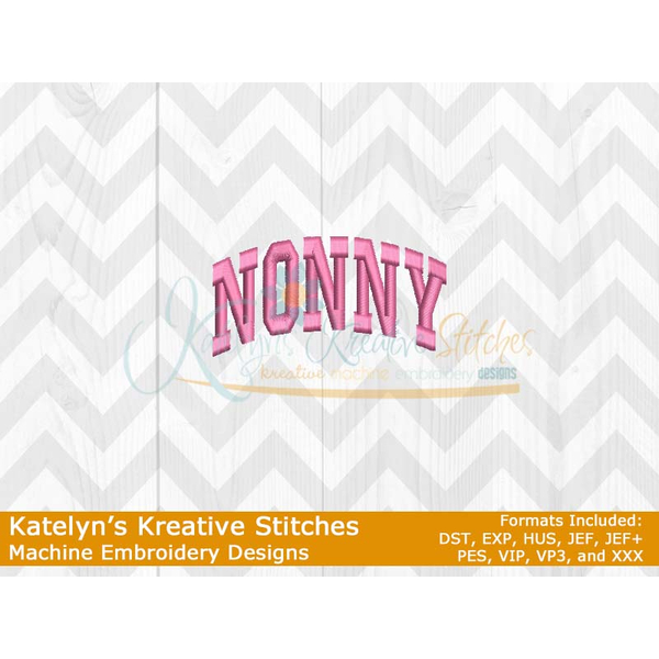 Nonny Arched Satin 4x4