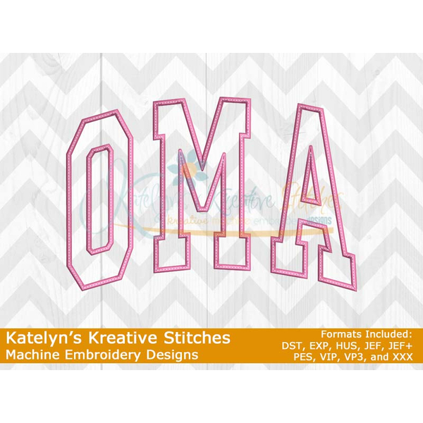 OMA Arched Embroidery