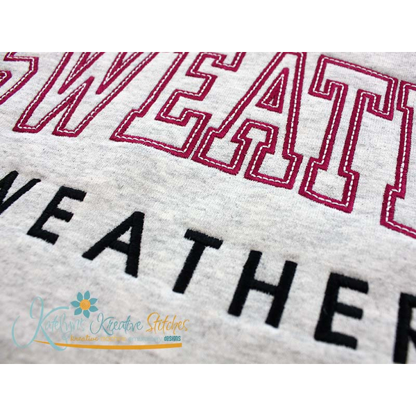 Sweater Weather Arched Close Up