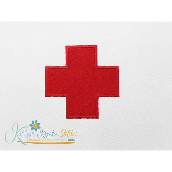 Medic Cross - Embroidery Design