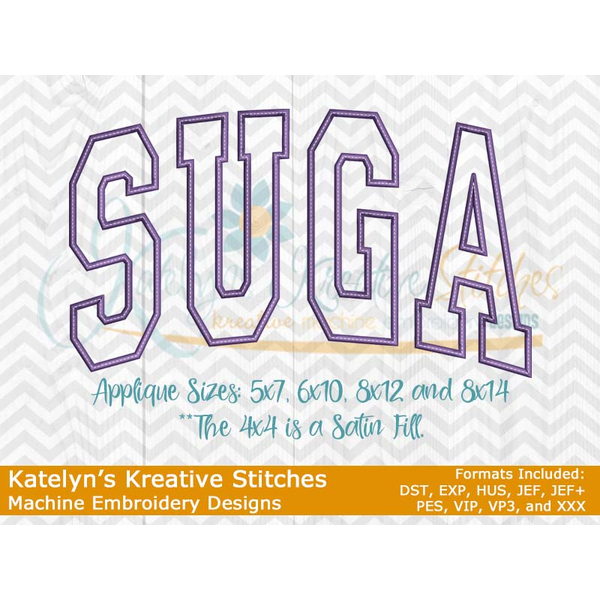 Suga Arched Embroidery
