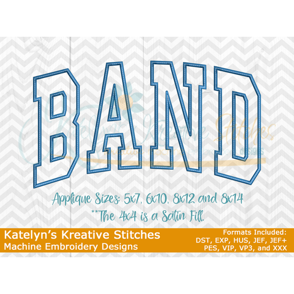 Band Arched Embroidery