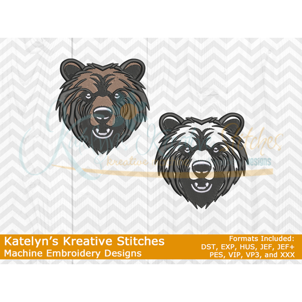 Bear Icon Embroidery