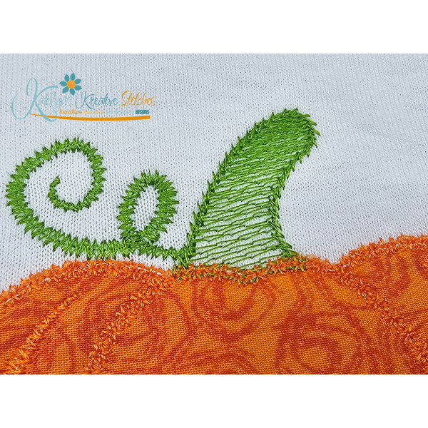 Fall Weather Applique Embroidery