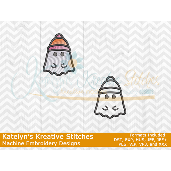 Ghost - Filled and Outline Versions