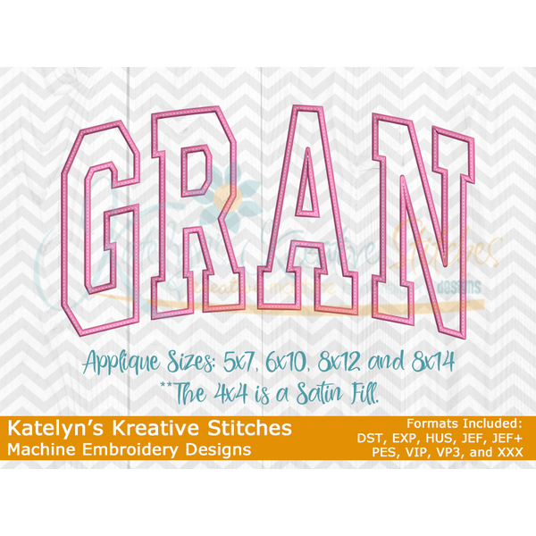 Gran Arched Embroidery