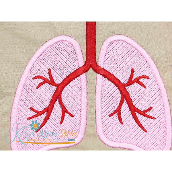 Lungs - Filled and Outline Versions, 3 image