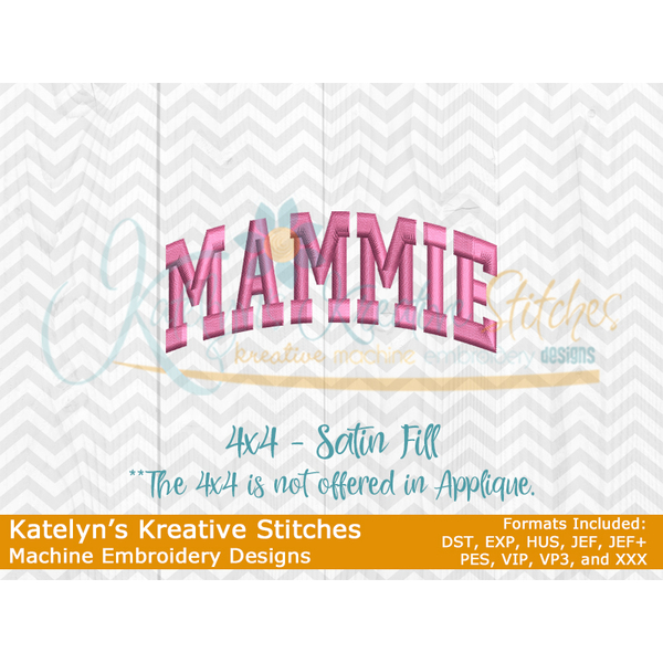 Mammie Arched Embroidery, 2 image